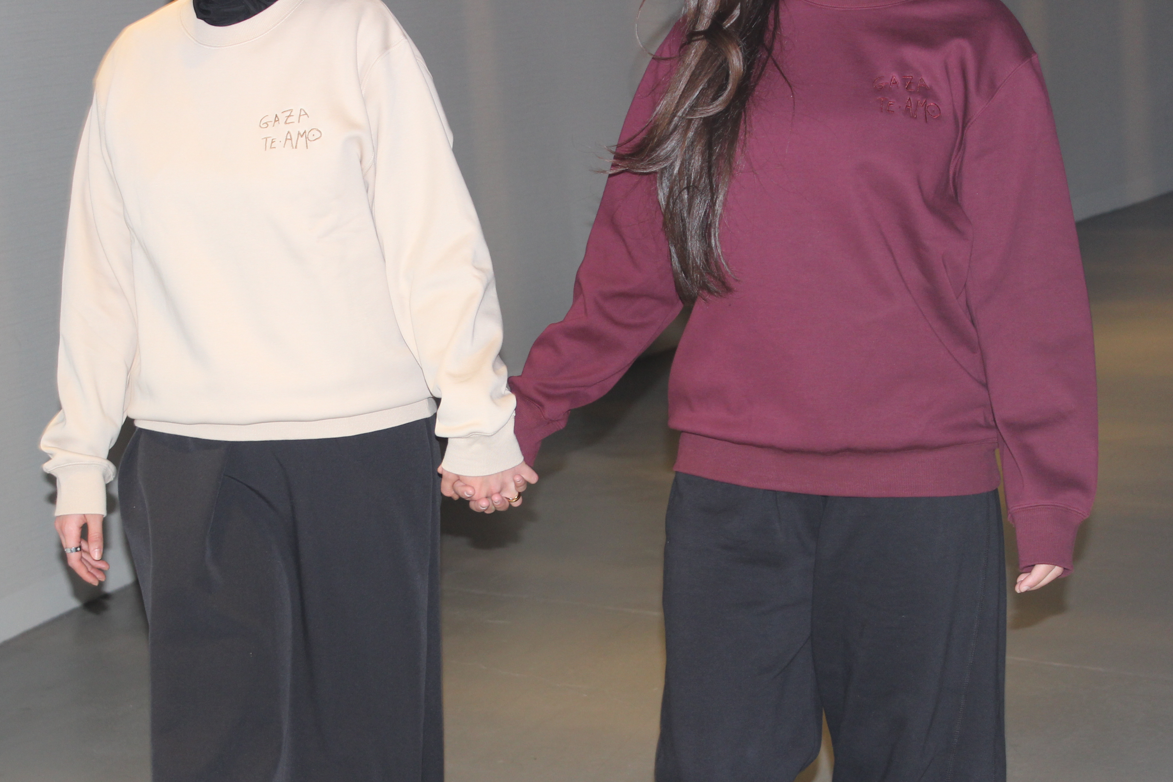 TE AMO SWEATER BURGUNDY