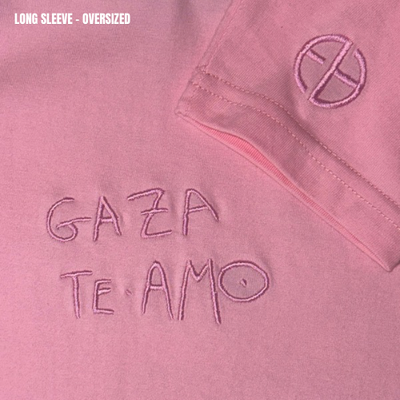TE AMO PINK LONG SLEEVE