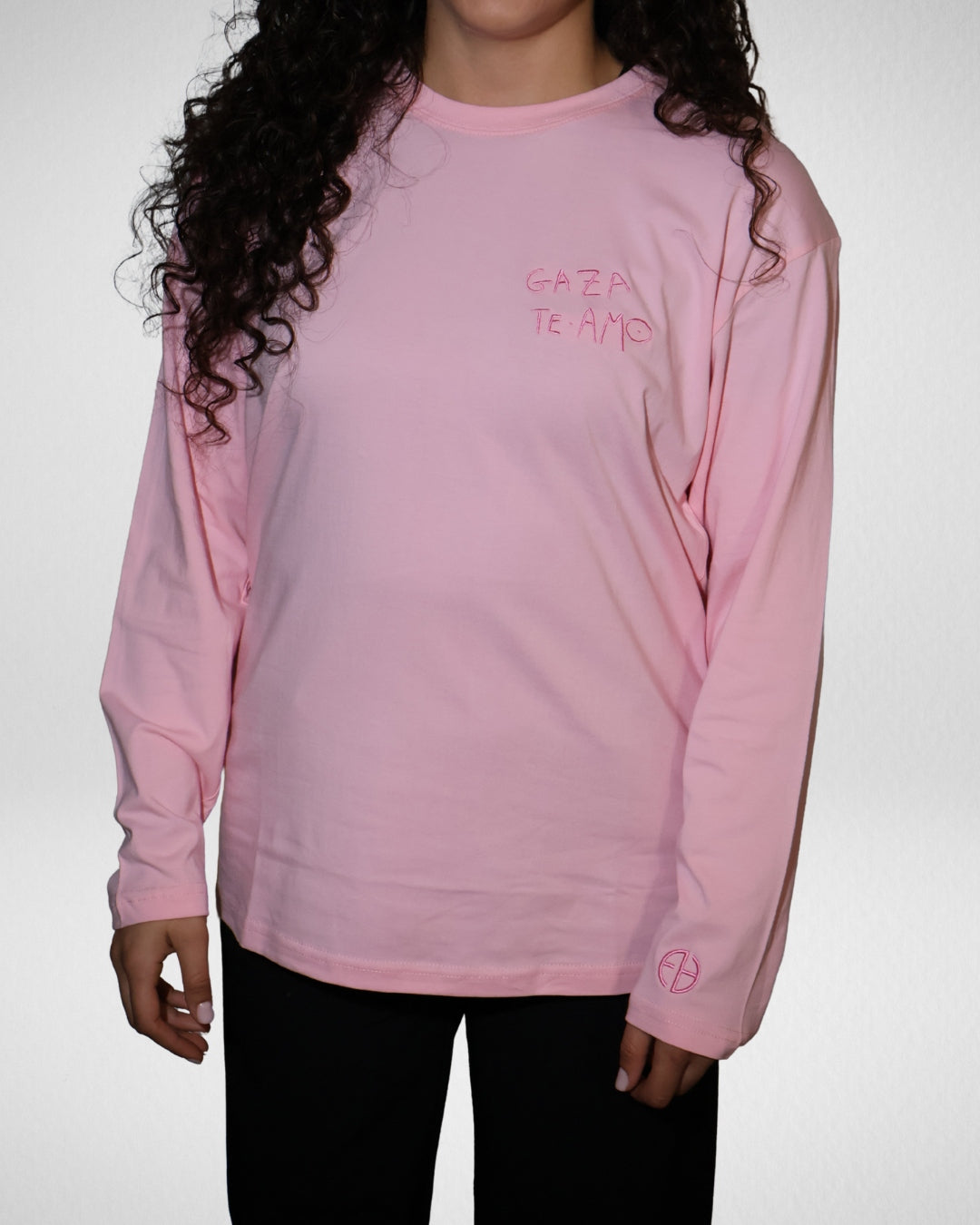 TE AMO PINK LONG SLEEVE